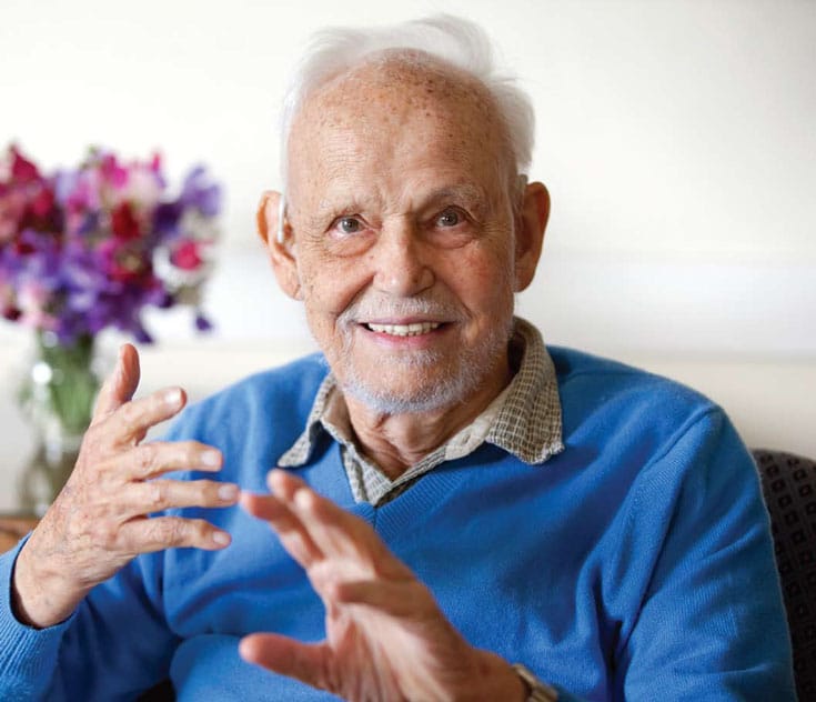 Portrait of author Huston Smith